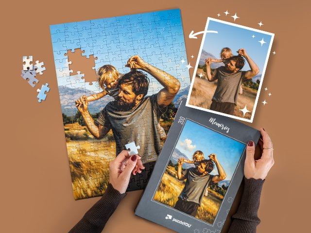 48–2 000 palan Palapeli AI Art omasta kuvasta slideshow